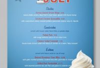 A Bright 'n' Shiny July Th Menu Template Update With Your pertaining to 4Th Of July Menu Template A Bright 'n' Shiny July Th Menu Template Update With Your pertaining to 4Th Of July Menu Template