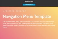 Free Html Bootstrap  Menu Template with Drop Down Menu Templates Free Download