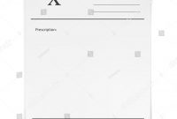 Images Of Blank Prescription Form Doctor Template  Somaek inside Blank Prescription Form Template