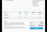 Invoice Email Template Html Code Simple Free  Letsgonepal intended for Invoice Email Template Html