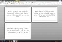 Noteindex Cards  Word Template  Youtube in 3X5 Blank Index Card Template
