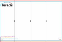 Template Quad Fold Brochure  Savethemdctrails within Quad Fold Brochure Template