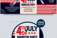 Th Of July Bbq Facebook Cover Bbq July Cover Facebook  Menu in 4Th Of July Menu Template