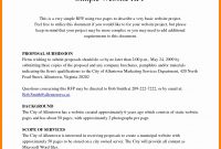 Basic Proposal Template For  Example Of Project Proposal throughout Government Proposal Template