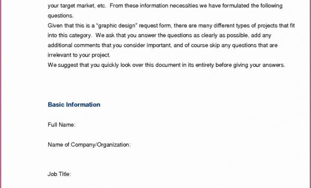 Graphic Design Proposal   Template Format within Graphic Design Proposal Template