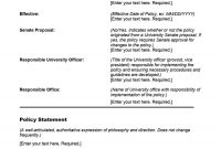 Professional Policy Proposal Templates  Examples ᐅ Template Lab with Policy Proposal Template