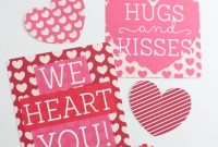 Fun Valentines Day Printables  Valentine's Day Printables regarding Valentine Heart Attack Idea With Free Printable Heart Template